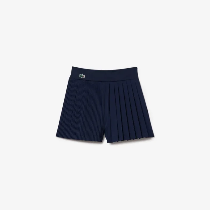 Women’s Pleated Lined Tennis Shorts