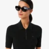 Women’s Pleated Polo Collar Dress