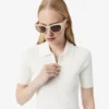 Women’s Pleated Polo Collar Dress