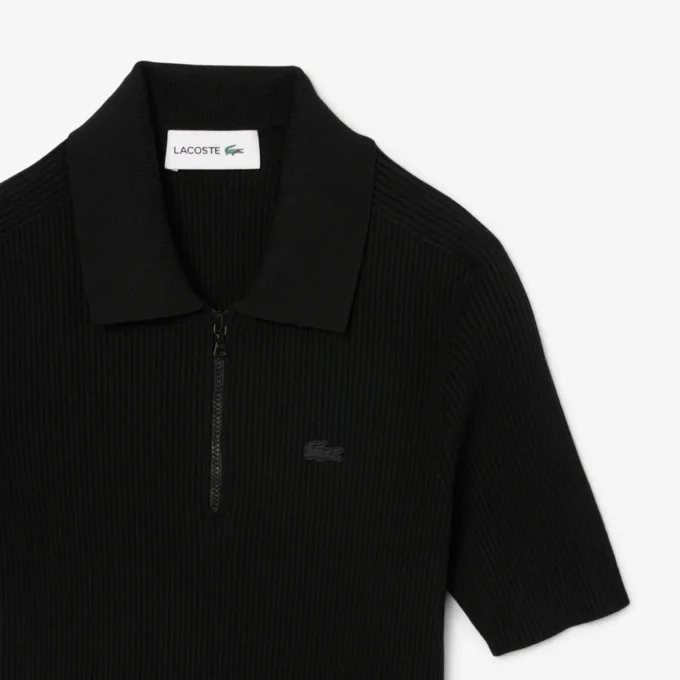 Women’s Pleated Polo Collar Dress