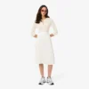 Women’s Pleated Satin Midi Skirt