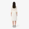 Women’s Pleated Satin Midi Skirt