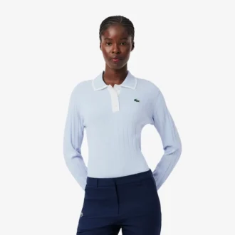Women’s Polo Collar Stretch Golf Sweater