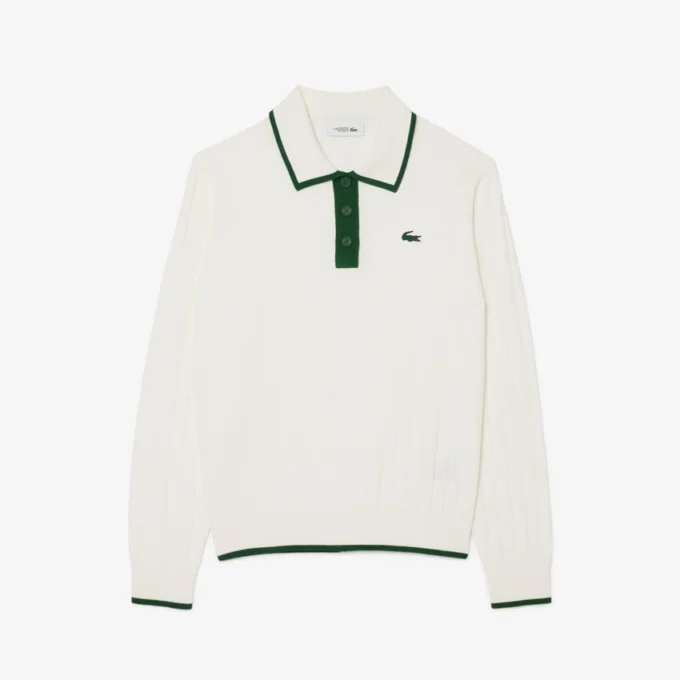 Women’s Polo Collar Stretch Golf Sweater