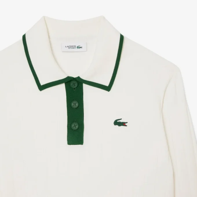 Women’s Polo Collar Stretch Golf Sweater