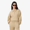 Women’s Polo Collar Sweatshirt