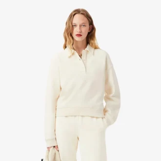 Women’s Polo Collar Sweatshirt