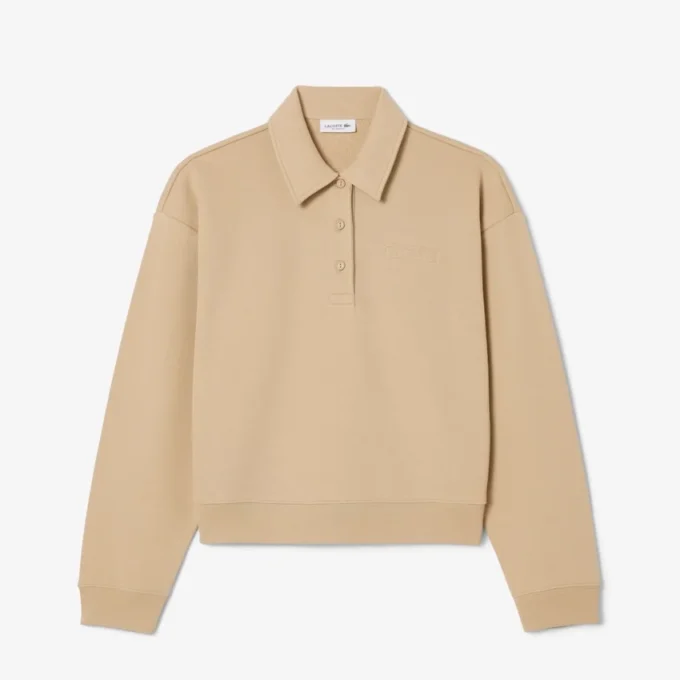 Women’s Polo Collar Sweatshirt