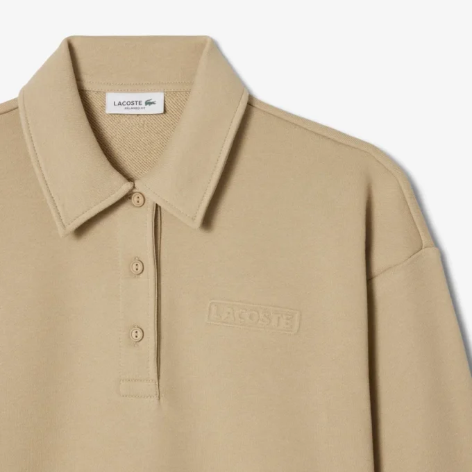 Women’s Polo Collar Sweatshirt
