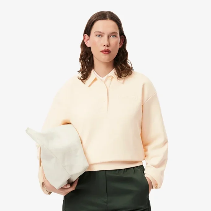 Women’s Polo Collar Sweatshirt