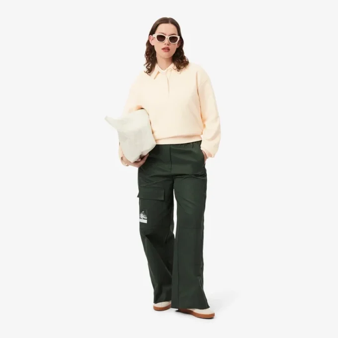 Women’s Polo Collar Sweatshirt