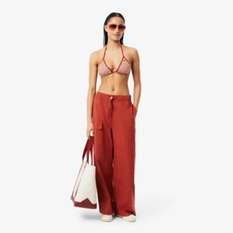 Women’s Printed Jersey Swim Top