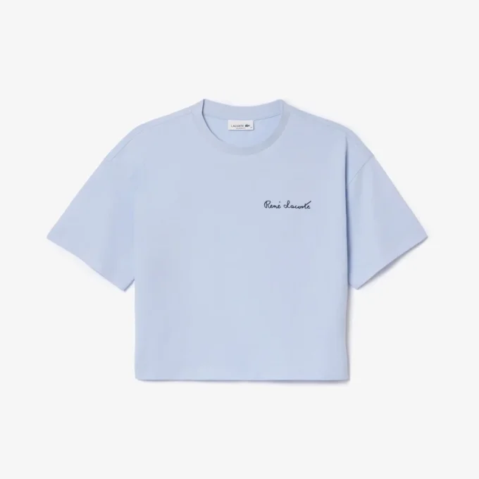 Women’s Relaxed Fit Branded Cotton T-Shirt