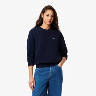 Women’s Relaxed Fit Cotton Crew Neck Sweater