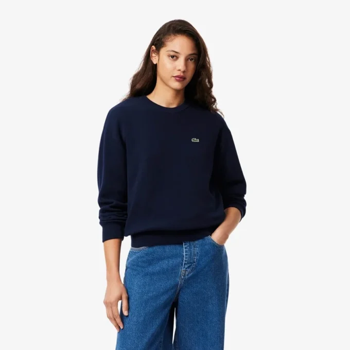 Women’s Relaxed Fit Cotton Crew Neck Sweater