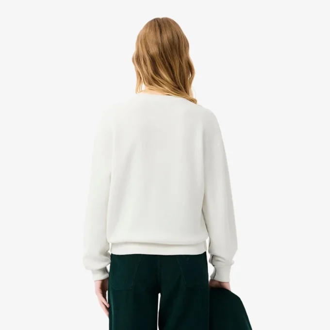 Women’s Relaxed Fit Cotton Crew Neck Sweater