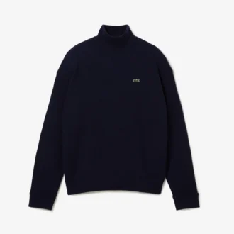 Women’s Relaxed Fit Wool High-Neck Sweater