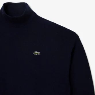 Women’s Relaxed Fit Wool High-Neck Sweater