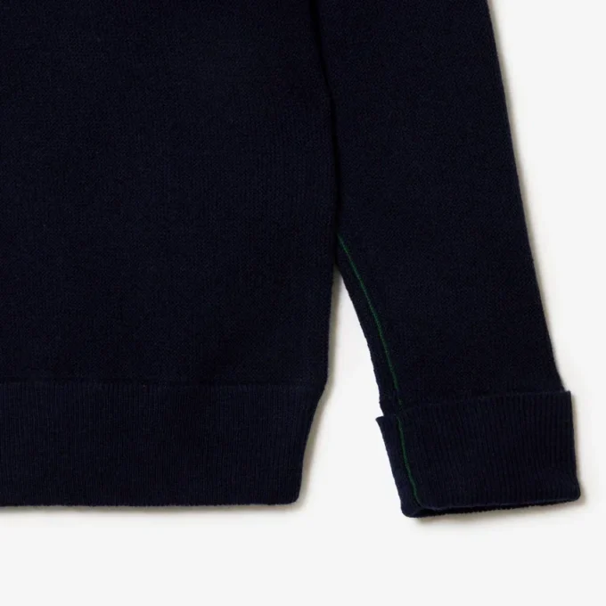Women’s Relaxed Fit Wool High-Neck Sweater