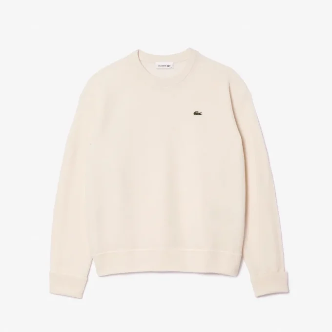 Women’s Relaxed Fit Wool Moss Stitch Sweater