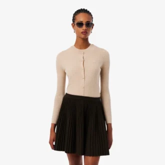 Women’s Rib Knit Merino Wool Cardigan