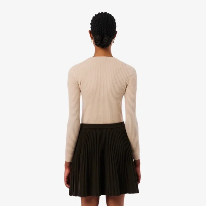 Women’s Rib Knit Merino Wool Cardigan