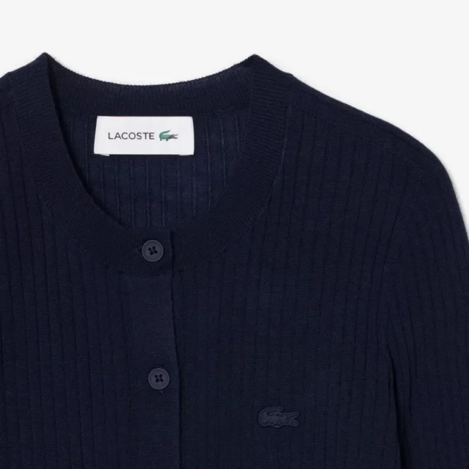 Women’s Rib Knit Merino Wool Cardigan