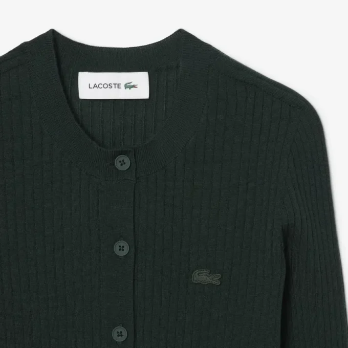 Women’s Rib Knit Merino Wool Cardigan