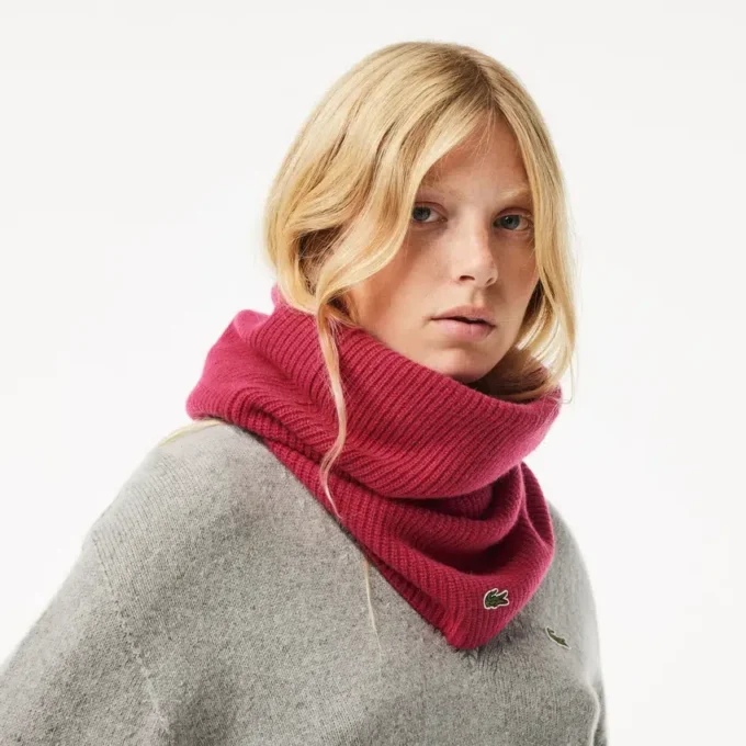 Women’s Ribbed Cashmere Infinity Scarf
