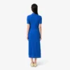 Women’s Ribbed Knit Polo Collar Dress