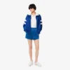 Women’s Satin Jersey Pointelle Stripe Shorts