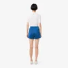 Women’s Satin Jersey Pointelle Stripe Shorts