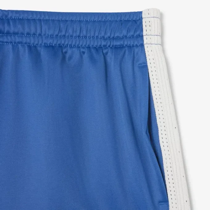 Women’s Satin Jersey Pointelle Stripe Shorts