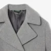 Women’s Short Oversized Wool Blend Pea Coat