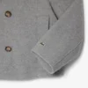 Women’s Short Oversized Wool Blend Pea Coat