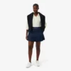 Women’s Short Pleated Wool Blend Skirt