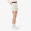 Women’s Short Pleated Wool Blend Skirt