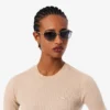 Women’s Short Sleeve Merino Wool Rib Knit Sweater