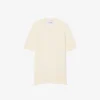 Women’s Short Sleeve Merino Wool Rib Knit Sweater