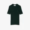Women’s Short Sleeve Merino Wool Rib Knit Sweater