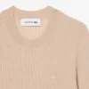 Women’s Short Sleeve Merino Wool Rib Knit Sweater
