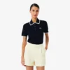 Women’s Short Sleeve Polo Collar Golf Sweater