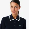 Women’s Short Sleeve Polo Collar Golf Sweater