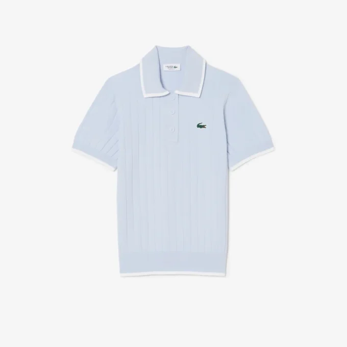 Women’s Short Sleeve Polo Collar Golf Sweater