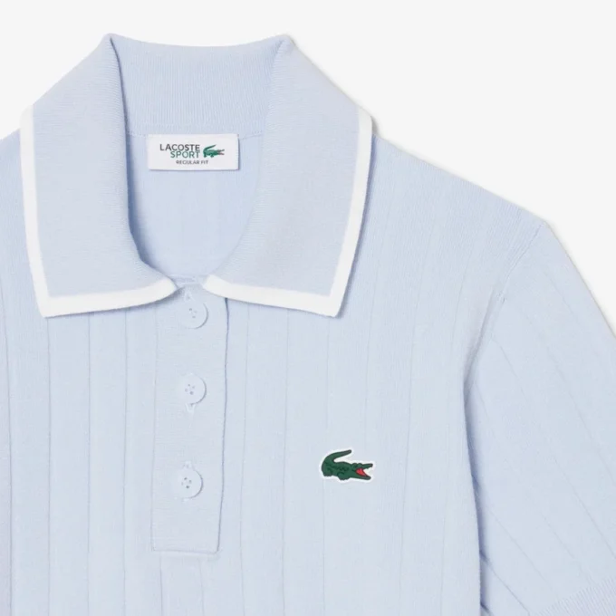 Women’s Short Sleeve Polo Collar Golf Sweater
