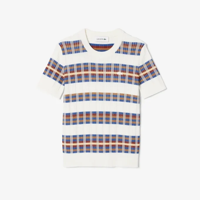 Women’s Short Sleeve Rib Knit Sweater