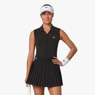 Women’s Sleeveless Stretch Knit Tennis Polo