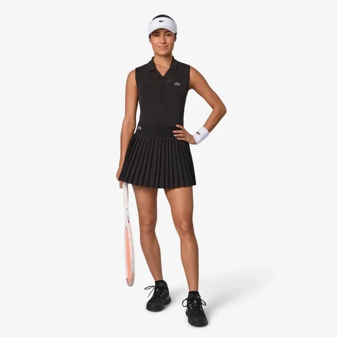 Women’s Sleeveless Stretch Knit Tennis Polo