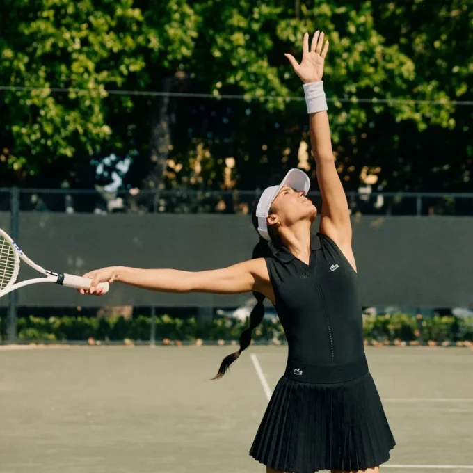Women’s Sleeveless Stretch Knit Tennis Polo