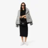 Women’s Slim Fit Diamanta Crocodile Polo Collar Dress